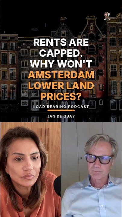 Rents Are Capped. Why Won't Amsterdam Lower Land Prices?